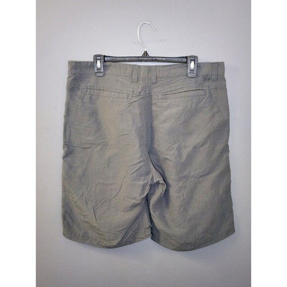 REI Cargo Shorts Men's 36 Gray Nylon 10" Performance Quick Dry Outdoors Hiking - Picture 2 of 5